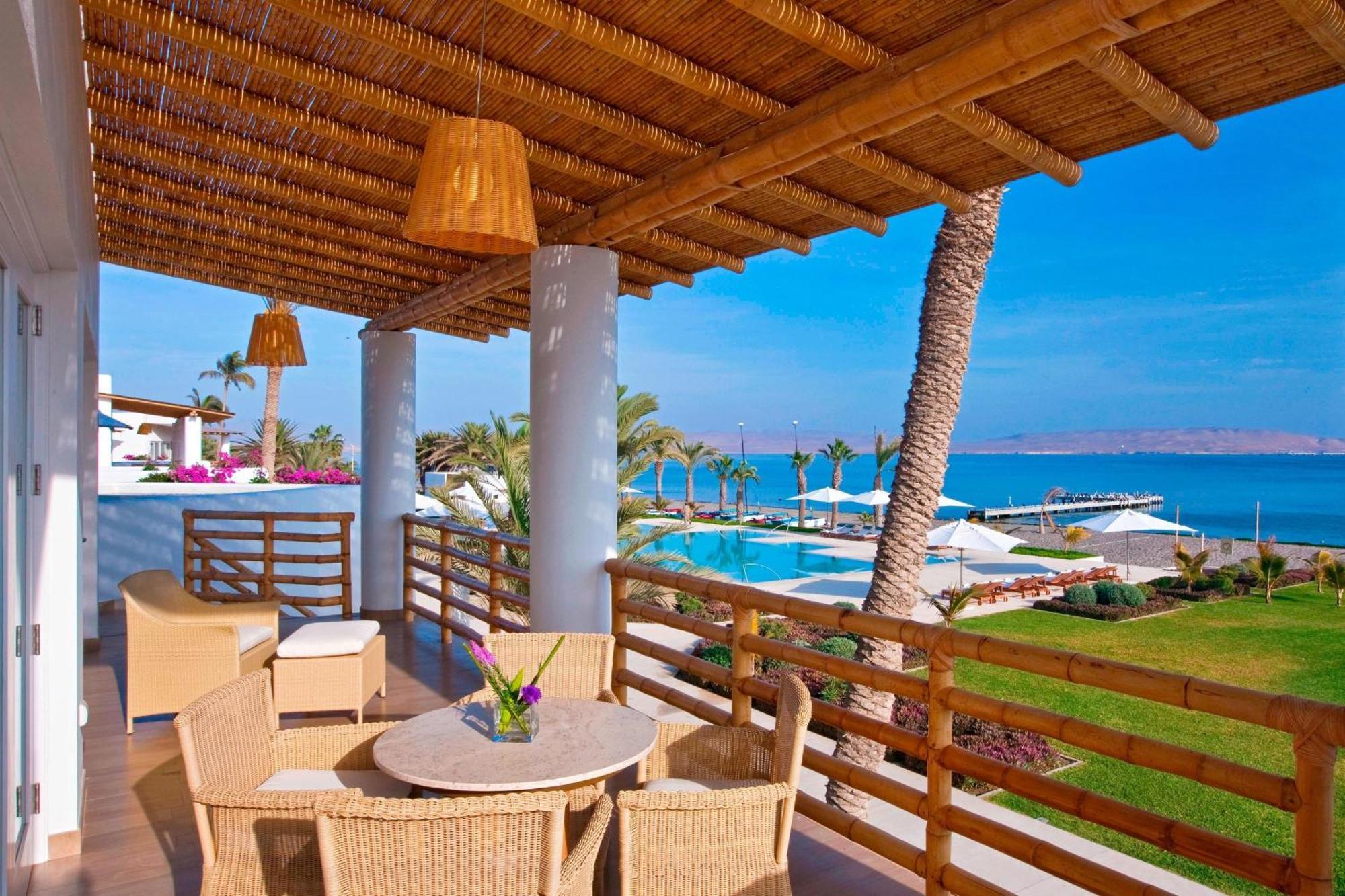 Hotel Paracas, A Luxury Collection Resort, Paracas Exteriér fotografie The resort's pool area